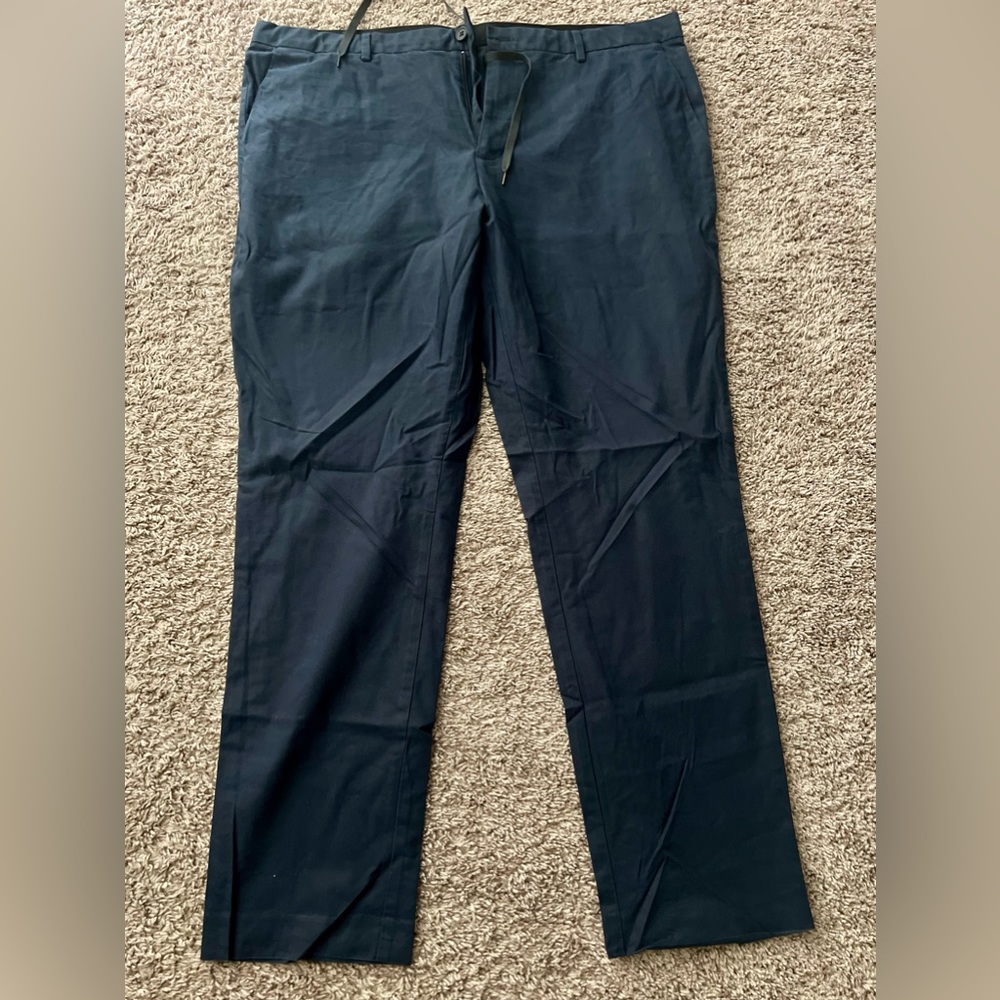 BONOBOS Navy Performance Pants - Inseam 32
